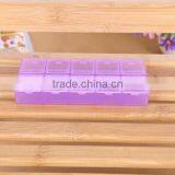 13.2*6*1.9cm Jewelry Adjustable Plastic 10 Compartment Storage Box Jewelry Earring Bin Case Container thumbnail-6