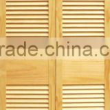 solid wooden closet door