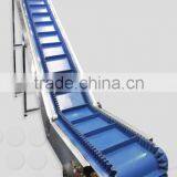 Quick Release Pvc Belt With Baffle and Side Guide Conveyor for Freezing Food thumbnail-5