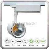White Black Color Gallery 30W COB LED Track Rail Light Spotlight thumbnail-1