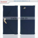 PU Leather Tpu Case With 2 Card Holders Strap Magnet Buckle for Samsung Galaxy s6 s7 s5 s4 s3 thumbnail-5