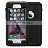 100% Waterproof Case Cover for iPhone 6 6S PC TPU Dropproof Casing