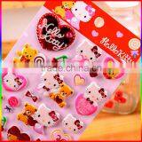 Hello and Kitty 3D Adhesive Puffy Stickers for Kids thumbnail-2