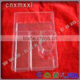 PP Clean Plastic Snack Tray for Food With Handle, Disposable Plastic Disposable Frozen thumbnail-1
