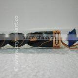 LAPIS LAZULE SPINNING MARKABA STAR SPIRAL WOODEN HEALING WAND IN COPPER thumbnail-2