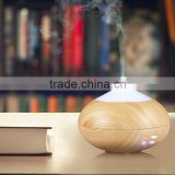 Ultransmit wooden now wholesale quiet mini aroma diffuser humidifier with 7 color light