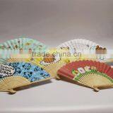 High Quality Bamboo Paper Craft Hand Fan Cartoon