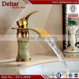 Multifunction Mixer With New Design Golden Faucet, Antique/Rose Gold Royal Brass Waterfall Basin Faucet