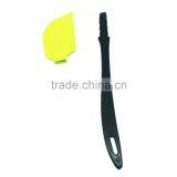 Heat Resistant Silicone Kitchen Utensil Tool Spatula Set With Plastic Handle thumbnail-5