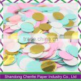 Pink White Blue Coral Tissue Paper Circle Confetti Party Decoration Wedding Shower thumbnail-4