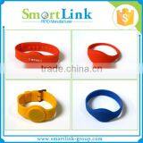 Silicone/PVC Material 134.2Khz EM4305 Rfid Wristband Tag, Colorful Waterproof Bracelets thumbnail-2