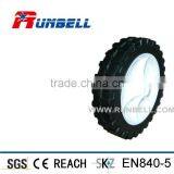 7"x1.5" Solid Lawnmower Wheels With Plastic Rim