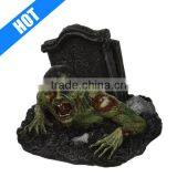 4.06inch Zombie Hand Painted Cold Cast Halloween Decoration Outdoor thumbnail-1