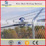 PVC Coated Chain Link Fence Panels for Decorative Steel Galvanized Fencing