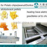 CE BV ISO Certificate and Best Price Potato Chips / Bugle Chips Electricity Heating Energy Continuous Fryer thumbnail-1