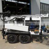 Cheapest Trailer Mounted Bore Hole Water Well Drilling Machine thumbnail-1