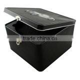 Hot Biscuit Square Chocolate Tin Box With Lock thumbnail-1