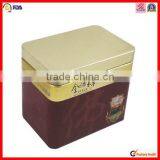 Customed Rectangle Tea Packaging Tin Canister thumbnail-1