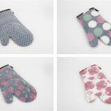 Double Layer Cotton Silicone Gloves for Baking Grill BBQ thumbnail-2