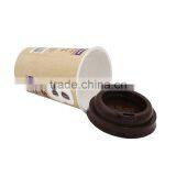 250ml Disposable Thin Wall Gray Brown Color Unique Coffee Mugs/Cups,Plastic Food Grade Clear Drinking Cup thumbnail-3