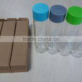 Fashion 400ML Borosilicate Water Bottle, Custom Voss Water Glass Bottle Water Glass Bottle thumbnail-2