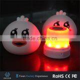 2017 New Outdoor Portable Animal Glutton Duck Shpae Bluetooth Speaker With Lights thumbnail-6