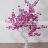 Home Garden Decorative 100cm Height Outdoor Artificial White Flashing LED Solar Lighted up Trees EDS06 1411 thumbnail-4