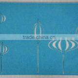 Table Ware 2014 Black Felt Placemats thumbnail-1