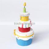 Custom Birthday Gifts Resin Artificial Birthday Cake Model thumbnail-3