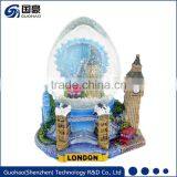London Elizabeth Tower Water Snow Globe thumbnail-1