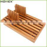 Bamboo Manual Bread Slicer Homex BSCI/Factory thumbnail-1