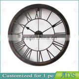 Metal Oval Wall Clock