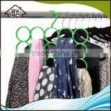 NBRSC Shipment in Time Plastic Scarf Hanger 15 Holes Scarf Organizer Belt Hook Silk Tower Rack thumbnail-3