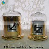 Amber Cloche Glass Dome for Wedding Decor Yufeng Craft thumbnail-3