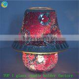 Purple Mosaic Candle Holder Cheap Wedding Decor