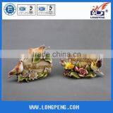 Unique White Welcome Polyresin Bird Garden Decoration thumbnail-2