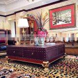 Living Room Furniture Sets Wall Panel With Cosole and Mirror For Interior Decor thumbnail-3