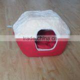 2017 New Cheap Price Best Washing Foldable Cat Cave Bed From Manufacturer thumbnail-2