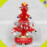 Wholesale Baby Wooden Snow Ball Music Box Merry Christmas Kids Wooden Snowball Music Box W07B006B thumbnail-3