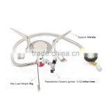 Aluminum Alloy Stainless Steel Outdoor Burn Camping Gas Stove Gas-powered Stove With Piezo Ignition Hiking thumbnail-1