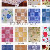 2016 Designed Printed PVC Table Cover Cloth With Falannel Back thumbnail-1
