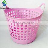 Heart Shape Hollow-out Laundry Basket thumbnail-1