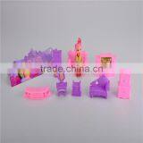 2016 New Fashion Kids Furniture Toy Plastic Castle Play Set thumbnail-1