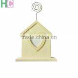 Metal With Wooden Base Memo Clip Type, Metal Card Holder Clips thumbnail-3