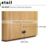 Newest Wireless Mini Portable Bamboo Bluetooth Speaker thumbnail-3