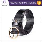 High Quality Ladies Luxury Genuine Split Cow Leather Belts Wholesale Custom Logo Women Alloy Pin Buckle Belt thumbnail-1