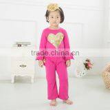 Wholesale Children's Fall Outfits Kids Halloween Wear Clothing Sets Lovely Baby Pumpkin Cotton Outfits thumbnail-3