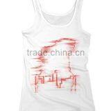 China Wholesale Custom Printing 100 Cotton Sublimation Tank Top Women thumbnail-4