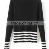 EY0861S European Style Fashion Stripe Pullover Women Sweater thumbnail-5