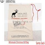 Christmas Santa Gift Bag With Red Drawstring thumbnail-5